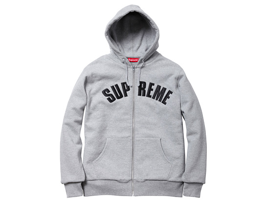 Supreme - Arc Logo Thermal Zip-Up Hoodie - UG.SHAFT