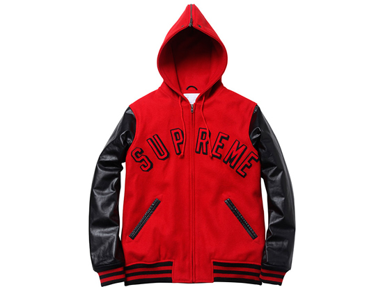 Supreme - Hooded Varsity Jacket - UG.SHAFT